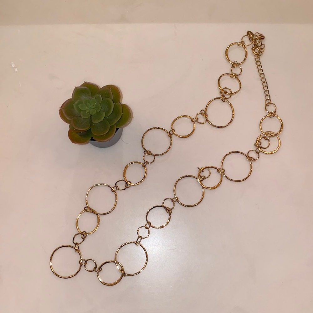 gold necklace